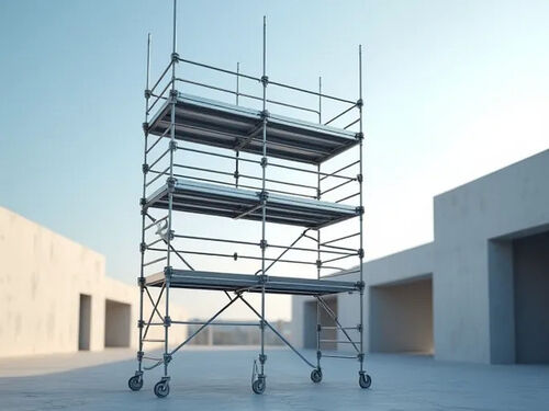 latest company blog about Metaltechs Aluminum Scaffolding Boosts Construction Safety Efficiency