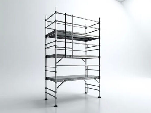 latest company blog about Lightweight Aluminum Scaffolding Boosts Construction Safety Efficiency