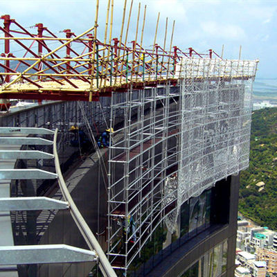Good price 50.8mm Aluminium Ringlock Suspended Type Scaffolding For Curtain Wall Project online