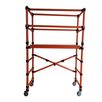 Good price Anodized Aluminium Scaffold Tower Easy Assembling Portable Lightweight Durable Platform for Construction Maintenance and Industrial online