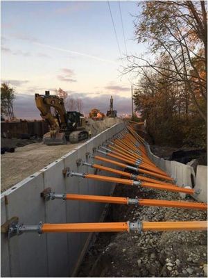 Good price Lightweight 6082 Aluminum Shoring Props  Sturdy Aluminium Slab Props online