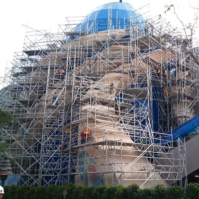 Good price 50.8MM Diameter Aluminium Alloy Scaffolding Lightweight For Complex Engineering online