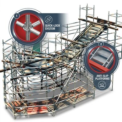 Good price Tradesman Pro Portable Aluminium Scaffold Tower Single Operator Assembly Van Transport Compatible Under 20kg online